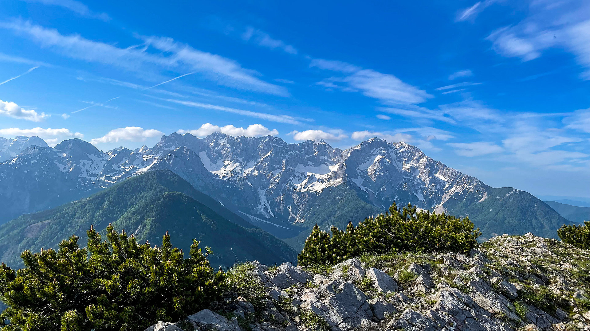 Najvišji vrh Kamniško-Savinjskih Alp Grintovec